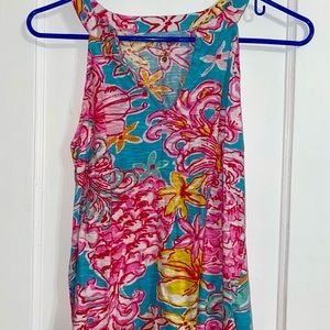 Lilly Pulitzer adorable blue Lolita medium top!